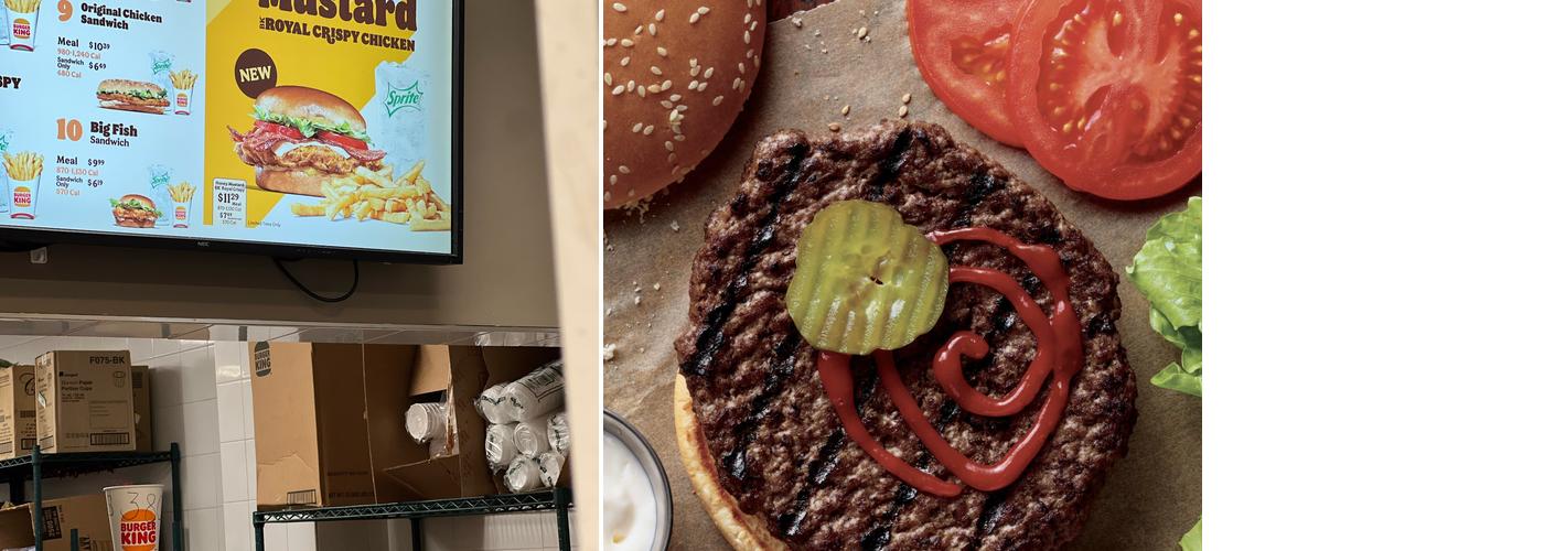 Burger King Menu