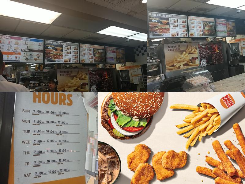 Burger King Menu