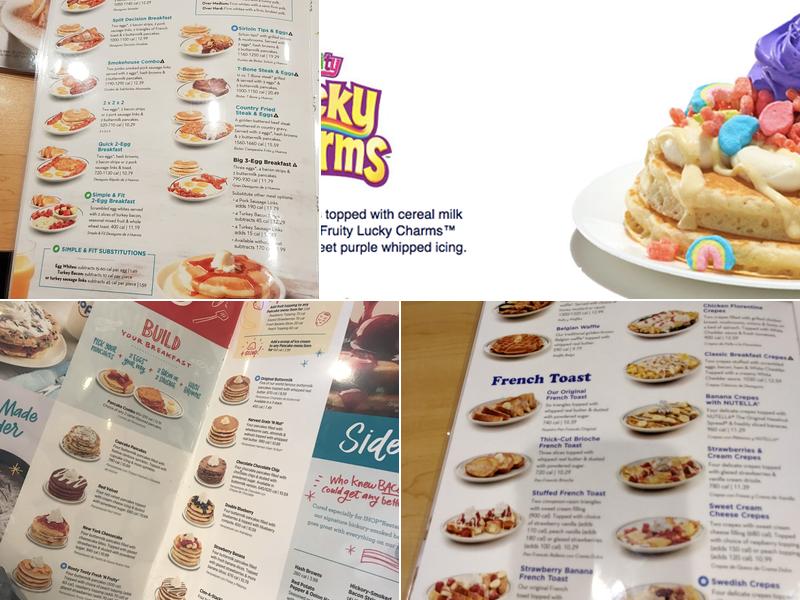 IHOP Menu