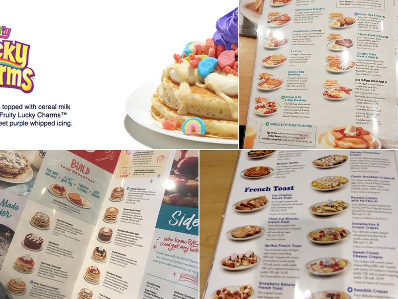 IHOP Menu