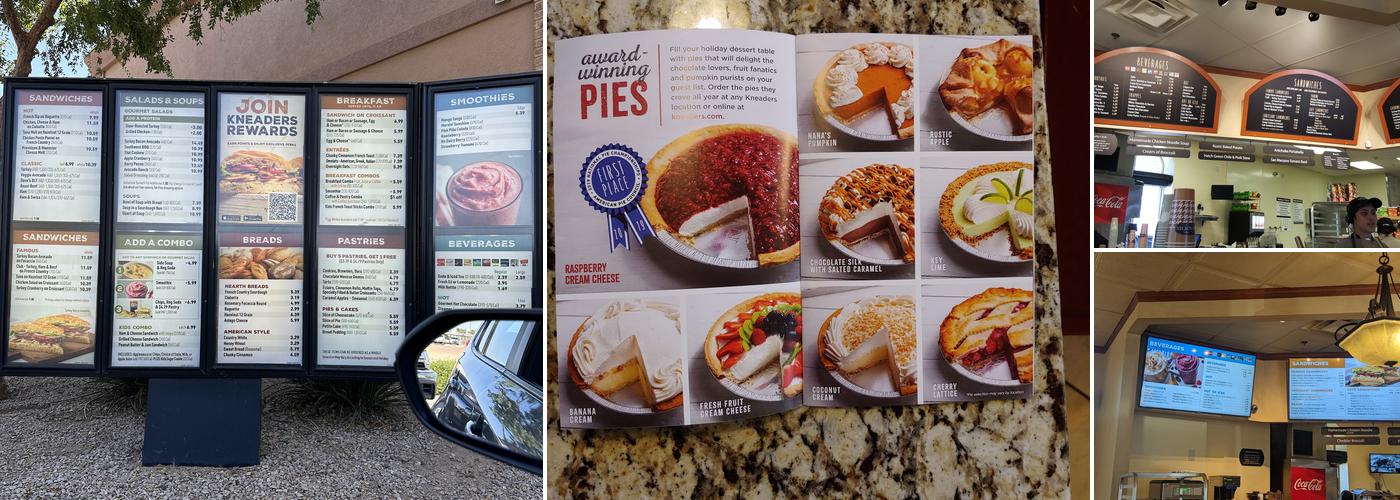 Kneaders Bakery & Cafe Menu