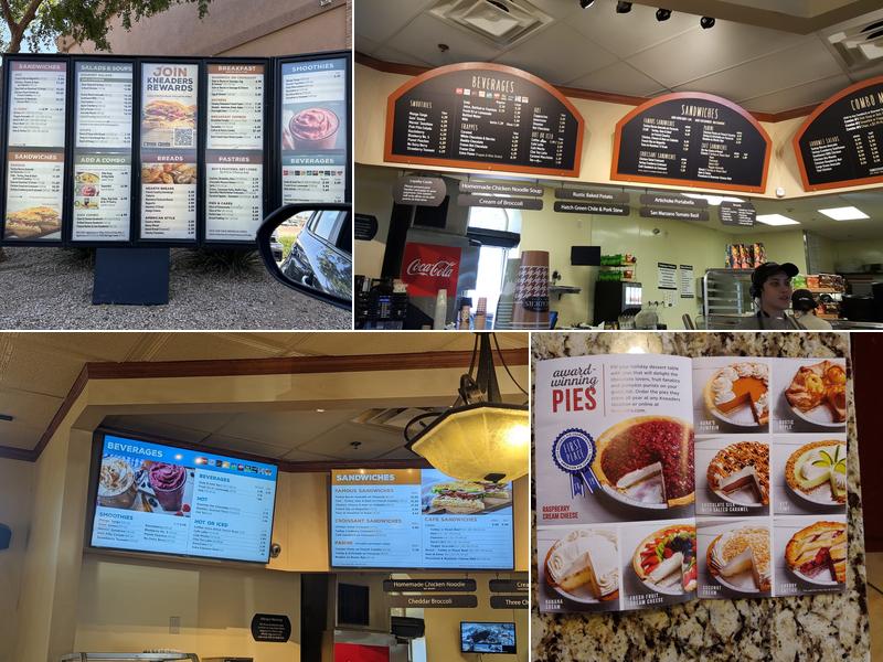 Kneaders Bakery & Cafe Menu