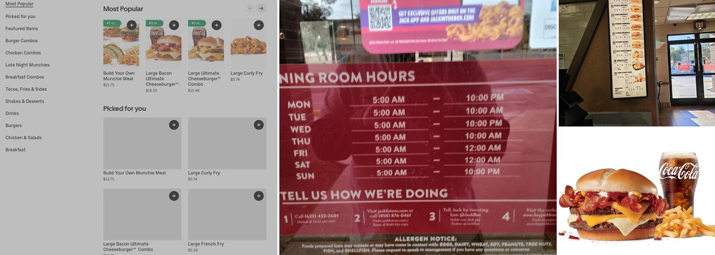 Jack In The Box Menu