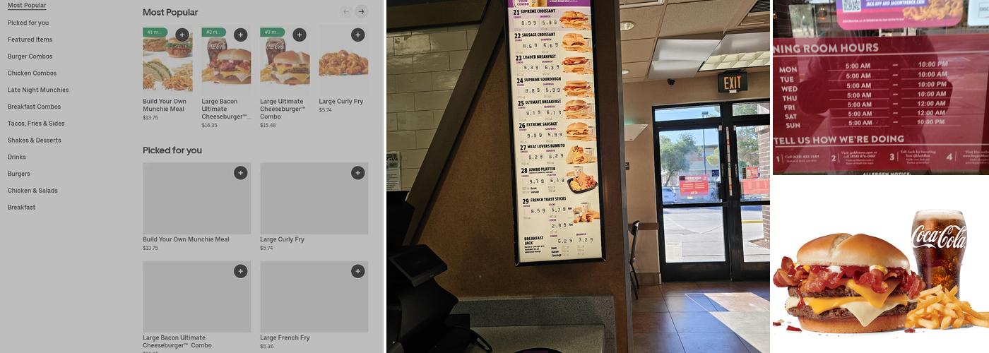 Jack In The Box Menu