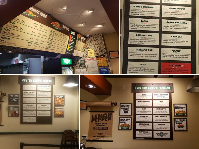 Wingstop Menu