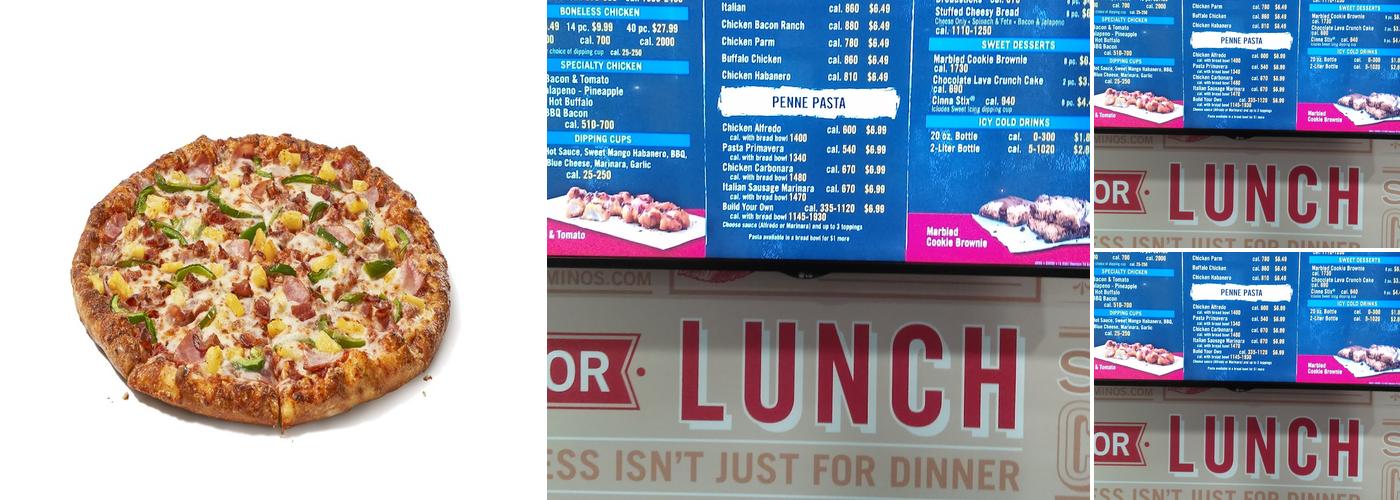 Domino's Pizza Menu