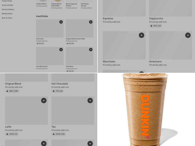 Dunkin' Menu