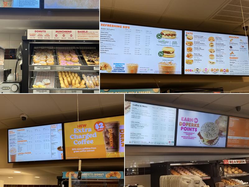 Dunkin' Menu