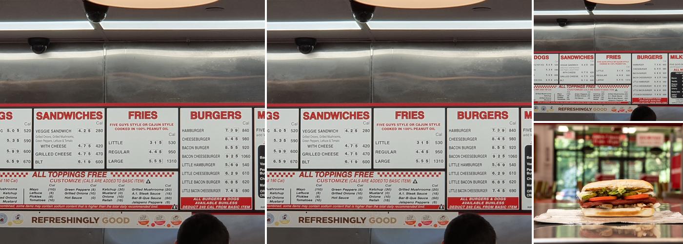 Five Guys Menu