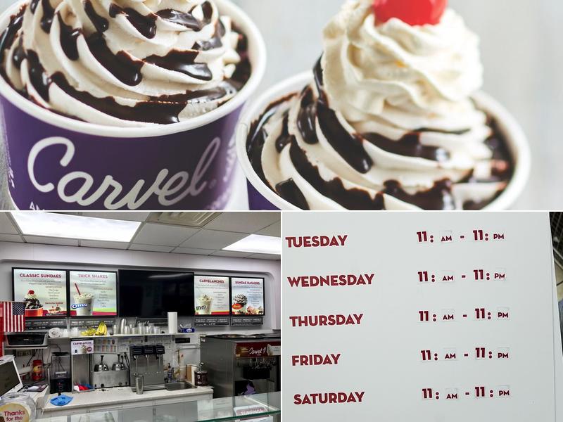 Carvel Menu