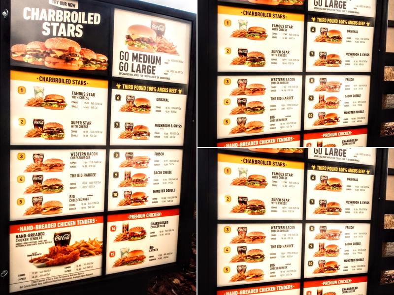 Hardee’s Menu