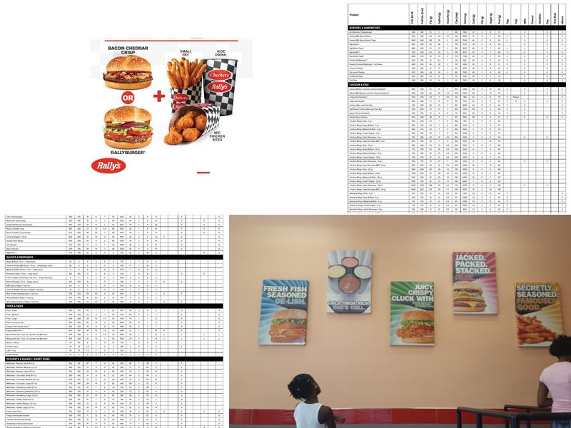Checkers Menu