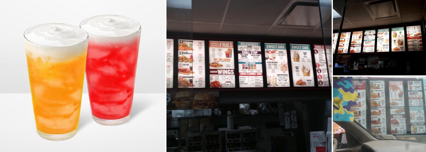 Checkers Menu