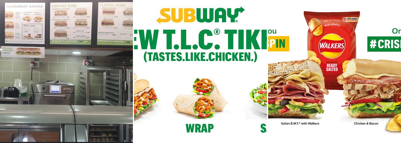 Subway Menu