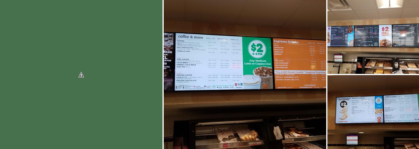 Dunkin' Menu