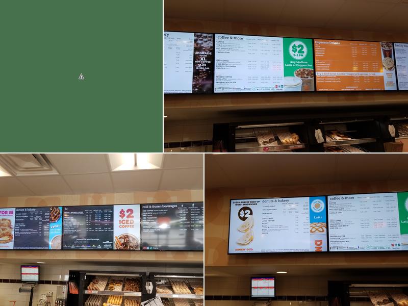 Dunkin' Menu