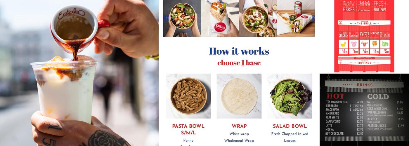 EataliO Kitchen Menu