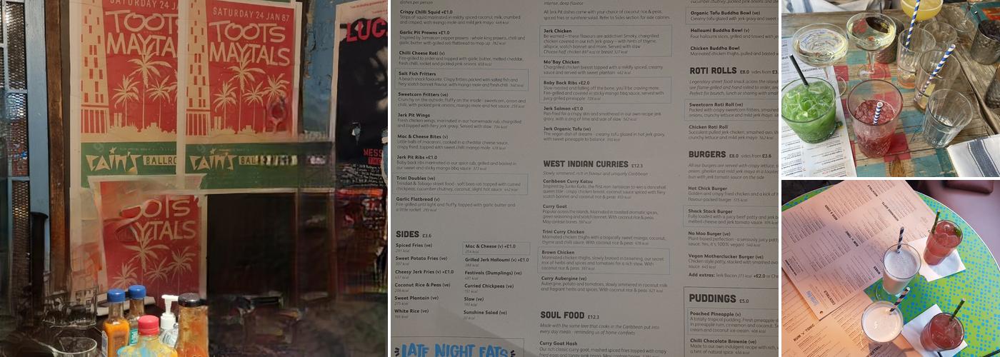 Turtle Bay Derby Menu