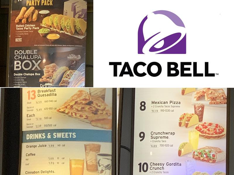Taco Bell Menu
