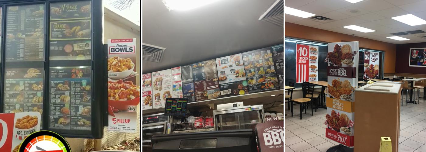 Taco Bell / KFC Menu