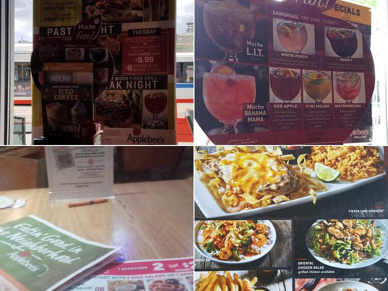 Applebee's Grill + Bar Menu
