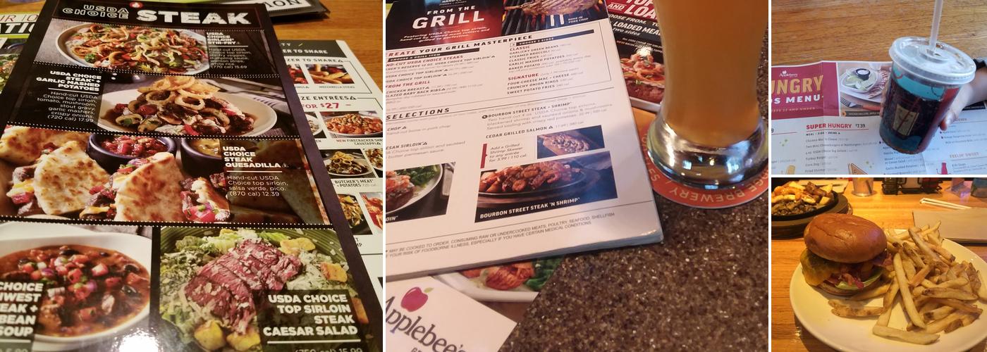 Applebee's Grill + Bar Menu