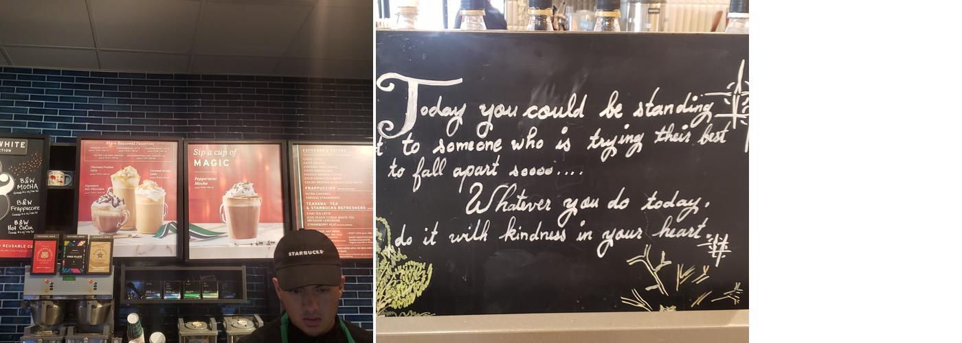 Starbucks Menu