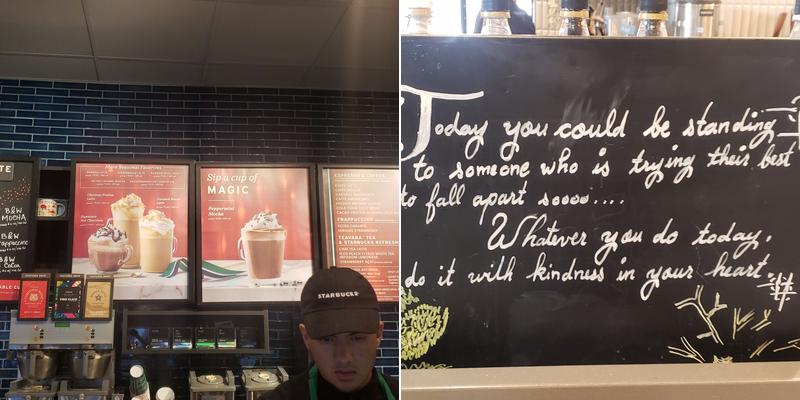 Starbucks Menu