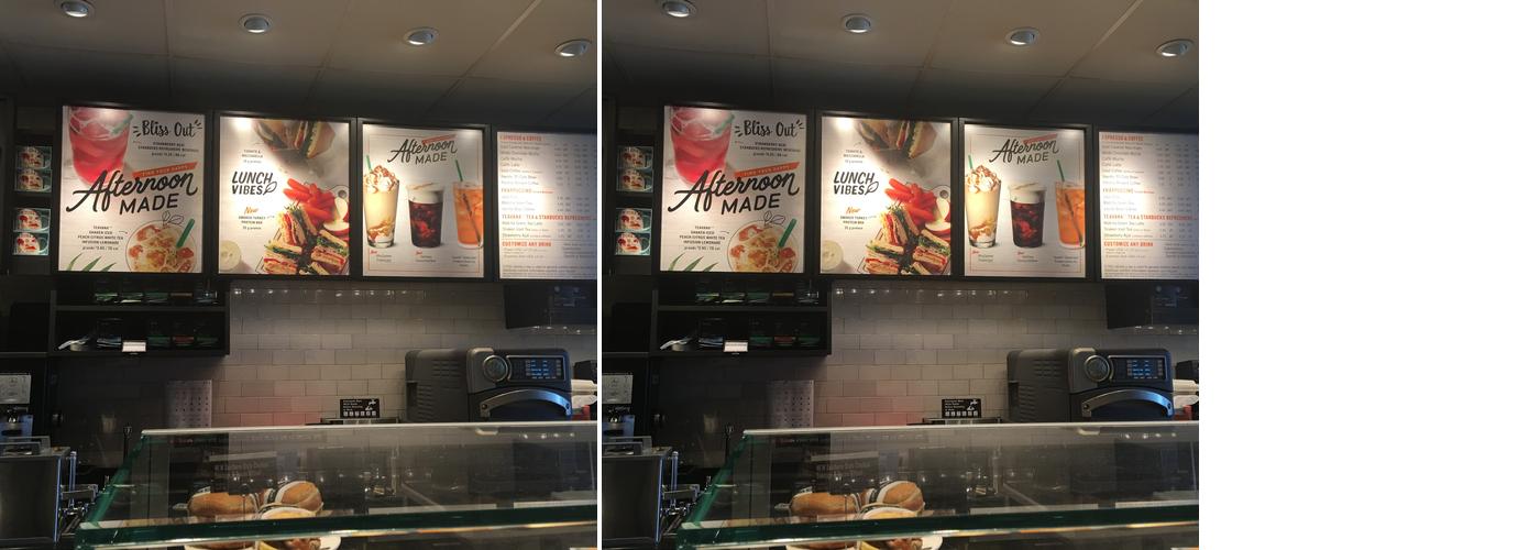 Starbucks Menu