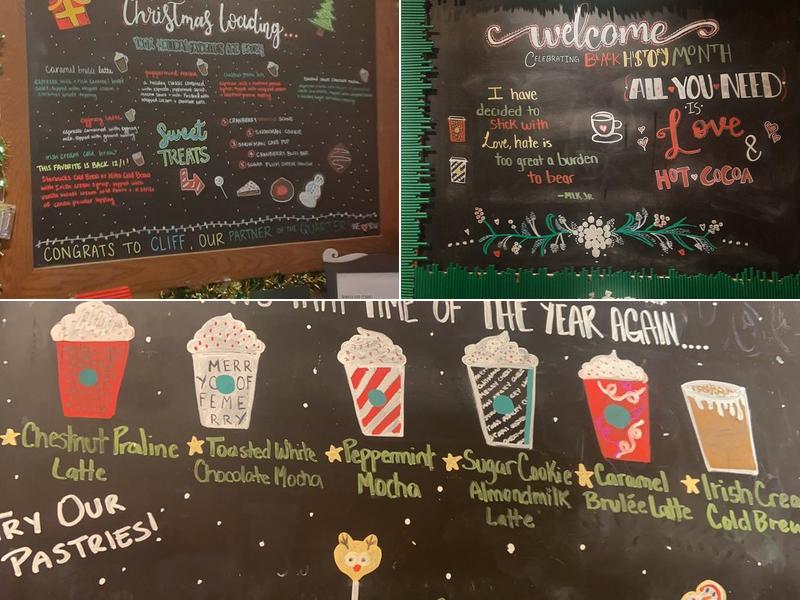 Starbucks Menu