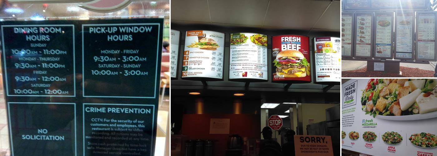 Wendy's Menu