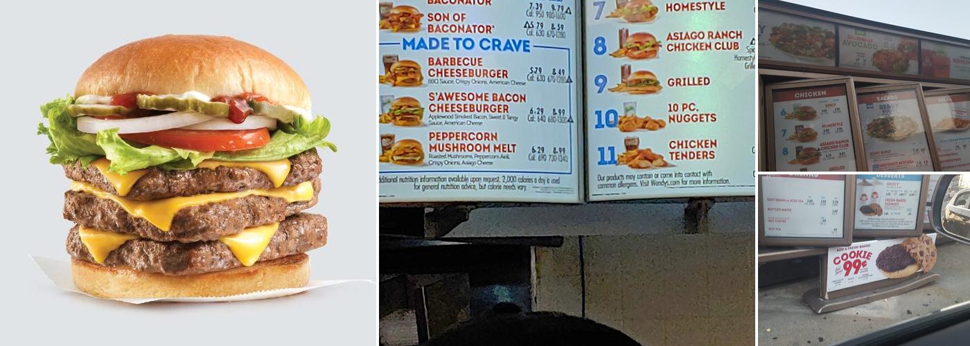 Wendy's Menu