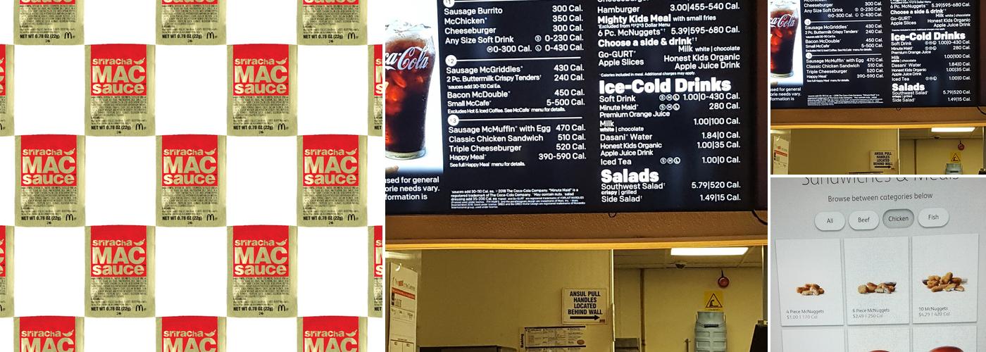 McDonald's Menu