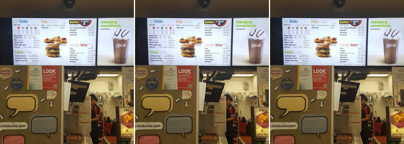 McDonald's Menu