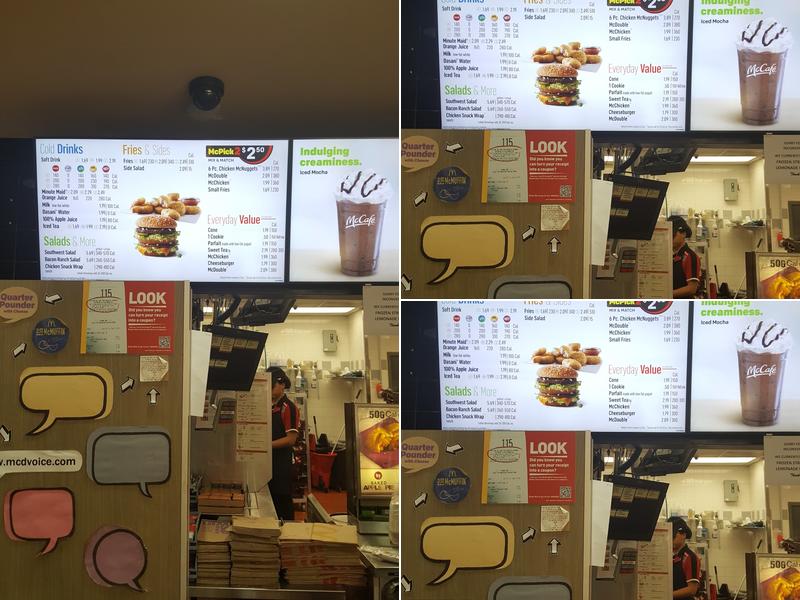 McDonald's Menu