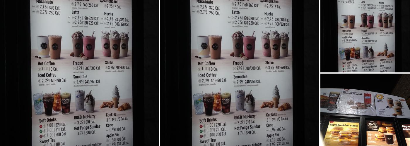 McDonald's Menu