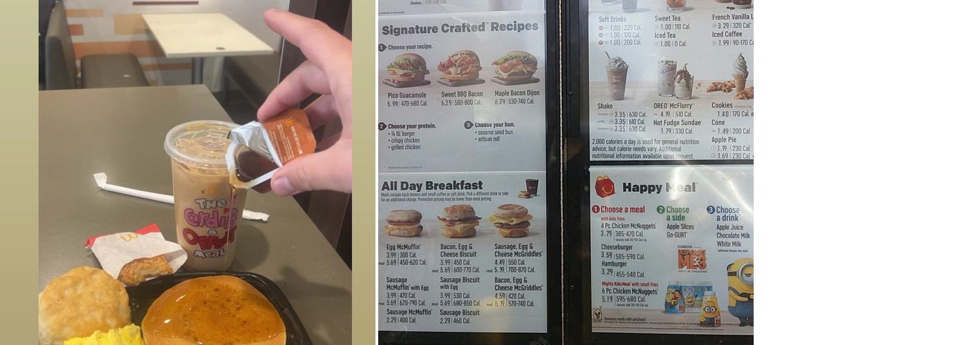 McDonald's Menu