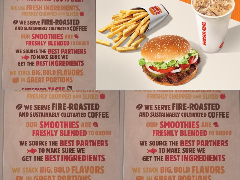 Burger King Menu