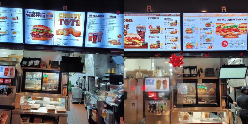 Burger King Menu