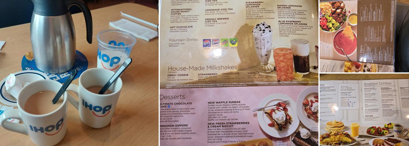 IHOP Menu