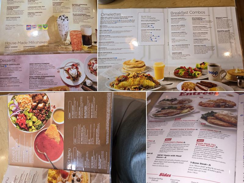 IHOP Menu