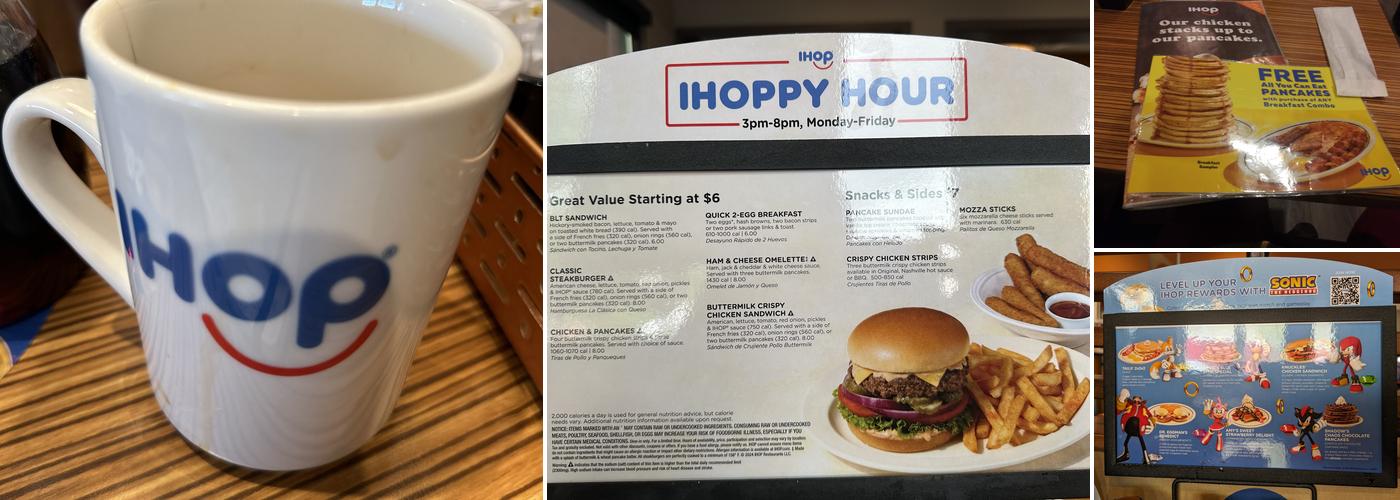 IHOP Menu