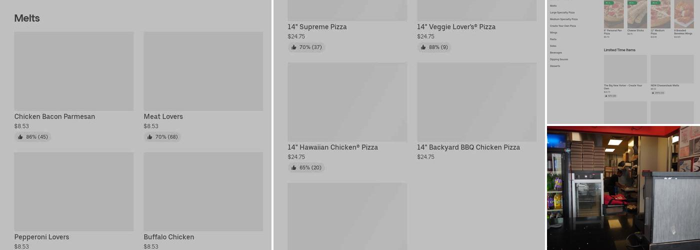 Pizza Hut Menu