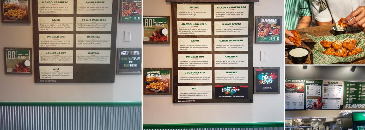 Wingstop Menu