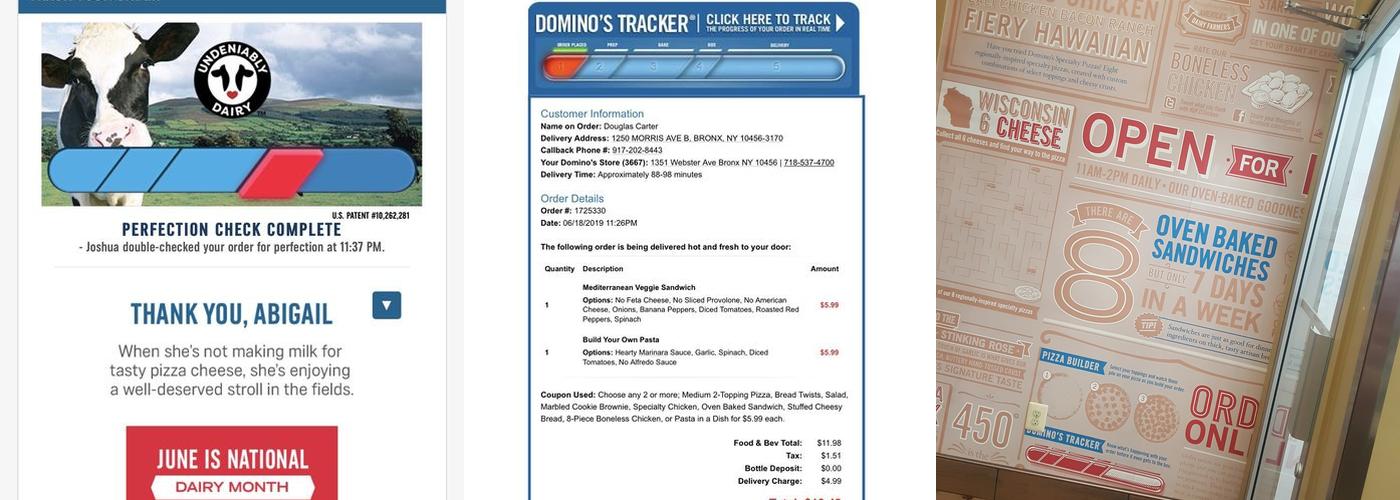 Domino's Pizza Menu
