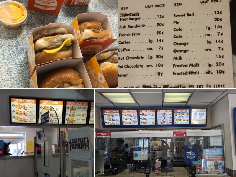 White Castle Menu