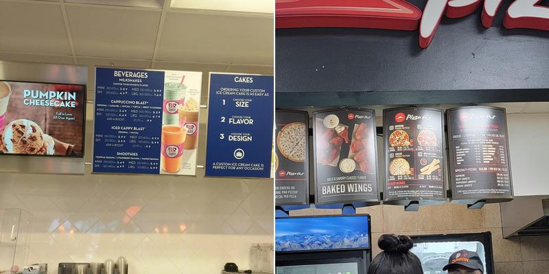 Dunkin' Menu