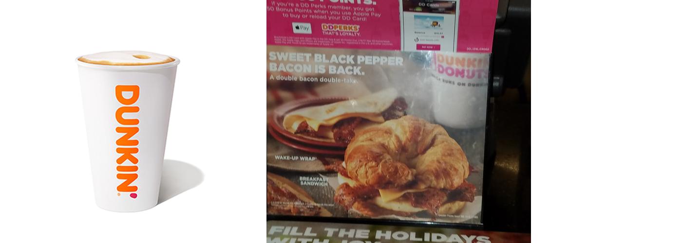 Dunkin' Menu