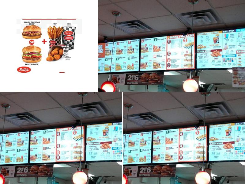 Checkers Menu