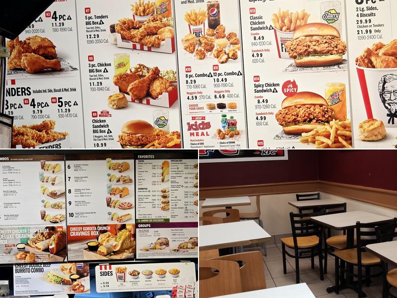 KFC Menu